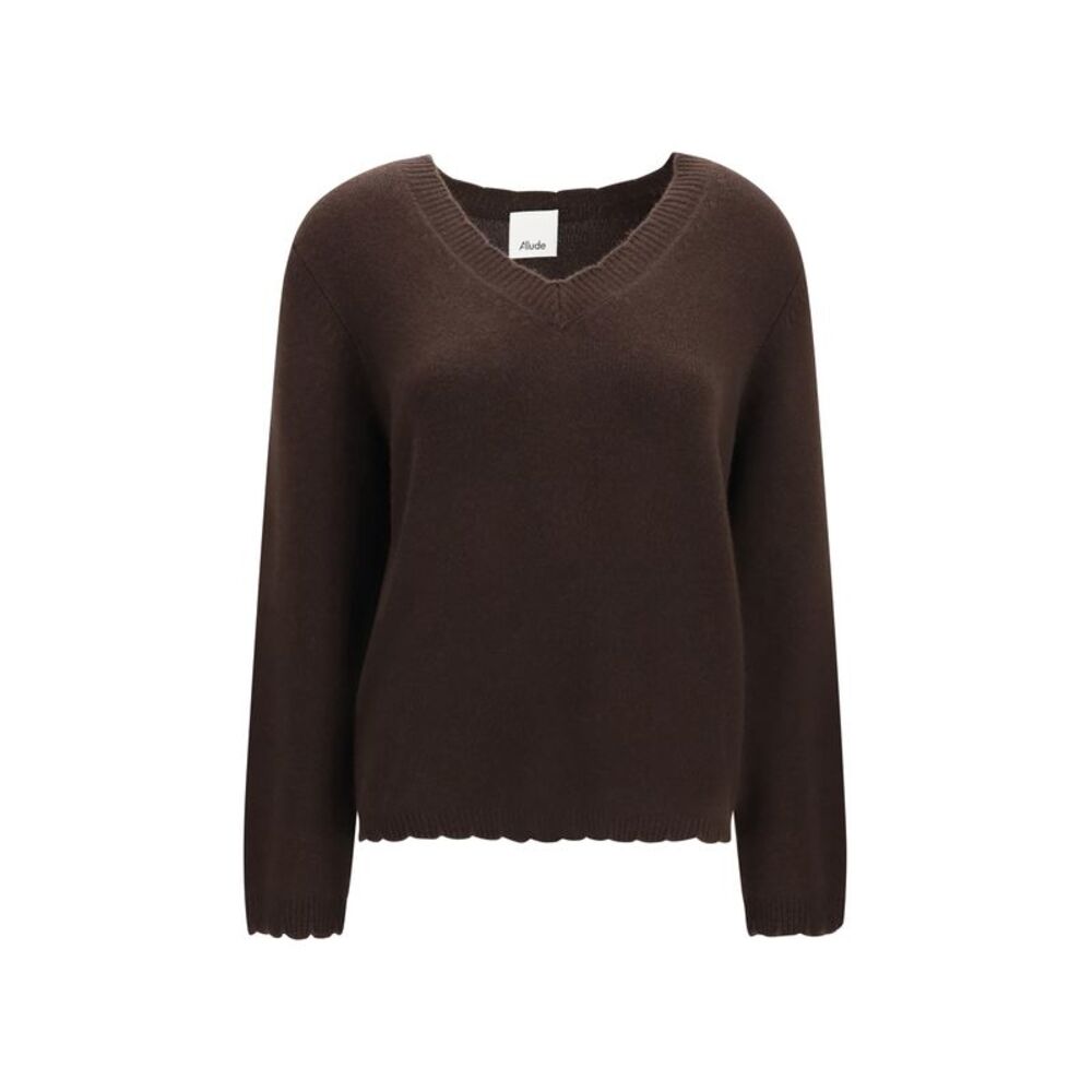 Allude Women V Neck Sweater